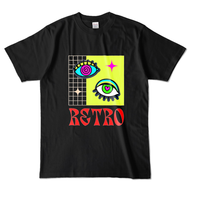 カラーTシャツ - L - ブラック (濃色)