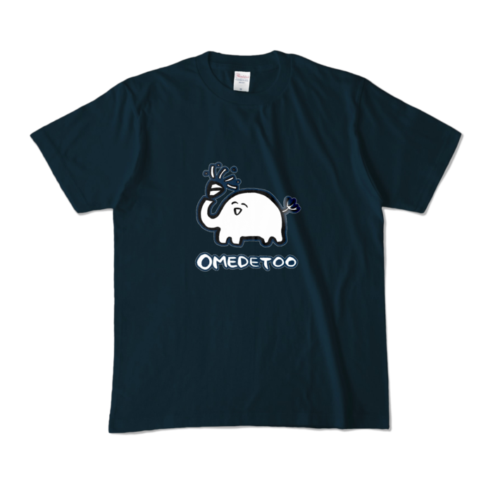 カラーTシャツ - M - ネイビー (濃色)