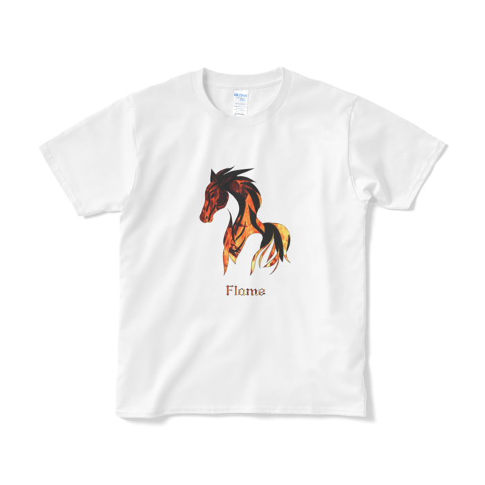 flame　Tシャツ（短納期） - S - ホワイト