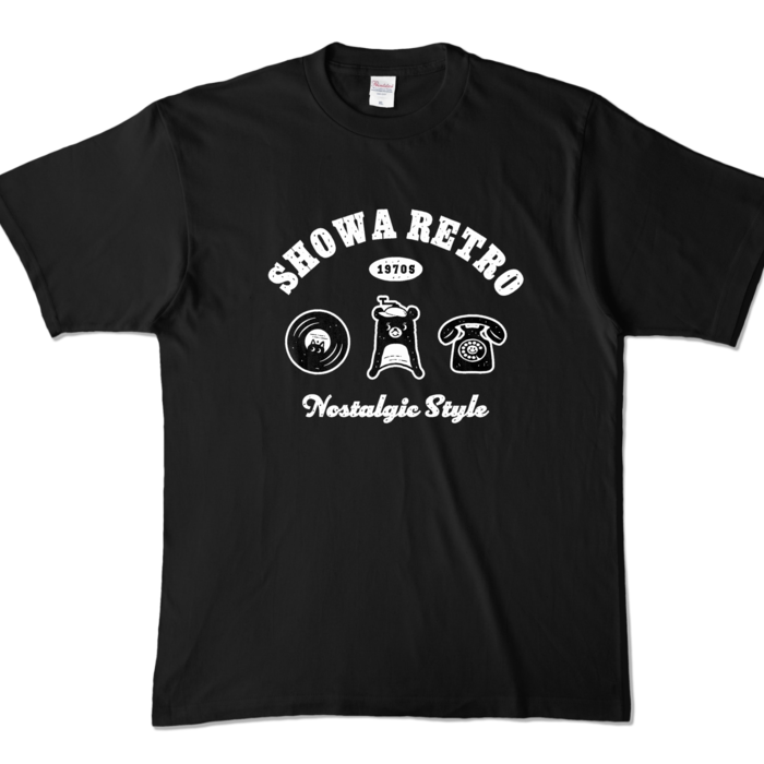 カラーTシャツ - XL - ブラック （濃色）