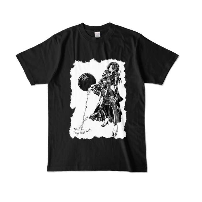 カラーTシャツ - L - ブラック (濃色)