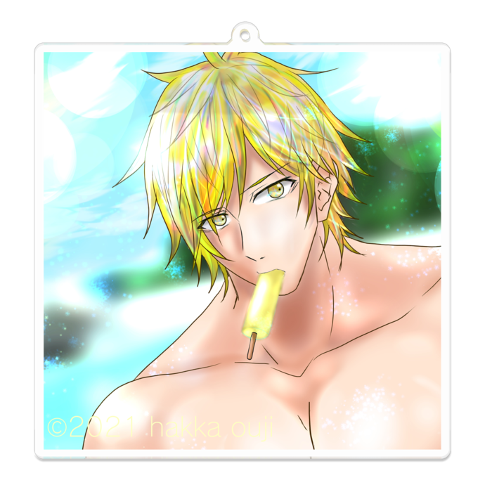 アクリルキーホルダー - 100 x 100 (mm)