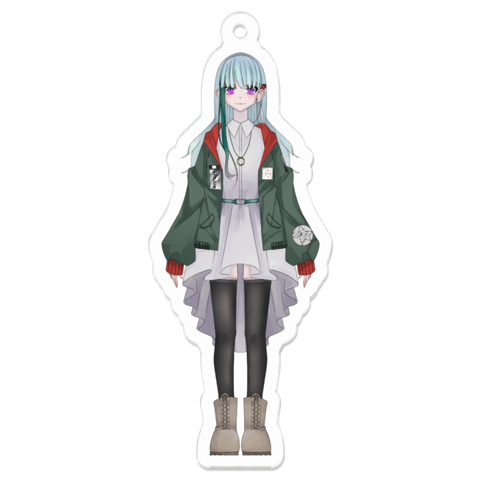 アクリルキーホルダー - 70 x 70 (mm)