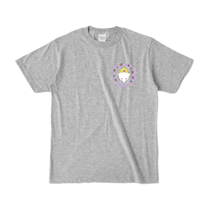 カラーTシャツ - S - 杢グレー (濃色)