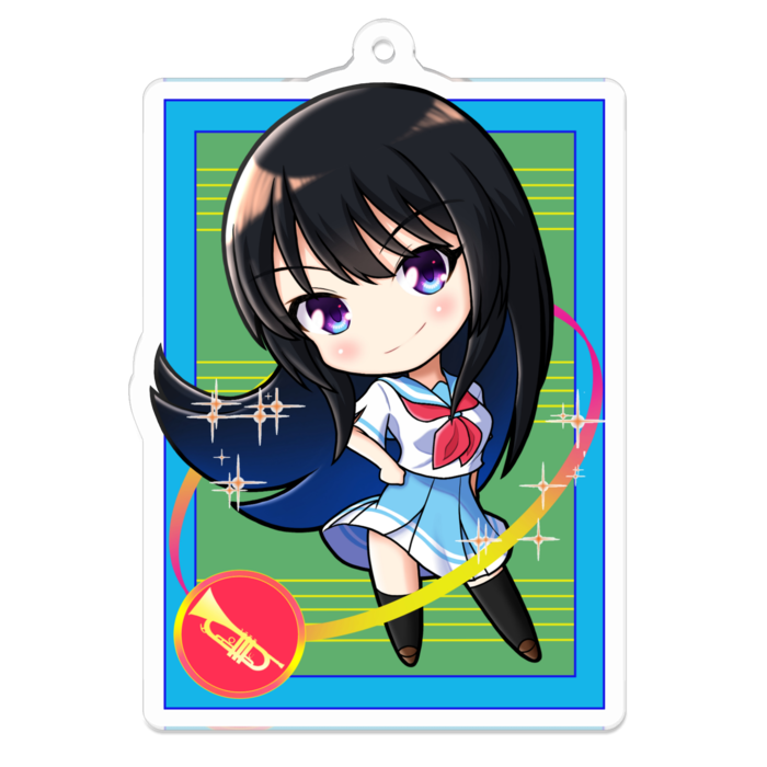 アクリルキーホルダー - 70 x 70 (mm)