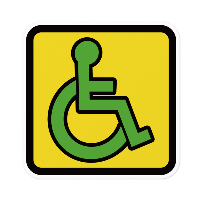 ステッカー - 100 x 100 (mm)