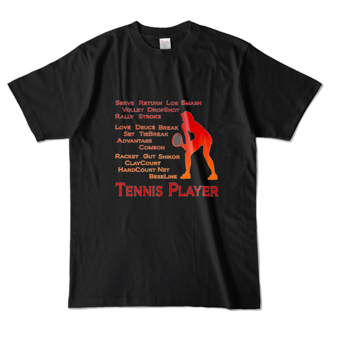 カラーTシャツ - L - ブラック (濃色)