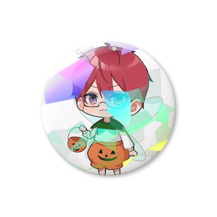 ホログラム缶バッジ - 25mm(クリスタル)