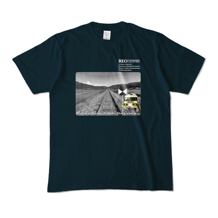 カラーTシャツ - M - ネイビー (濃色)