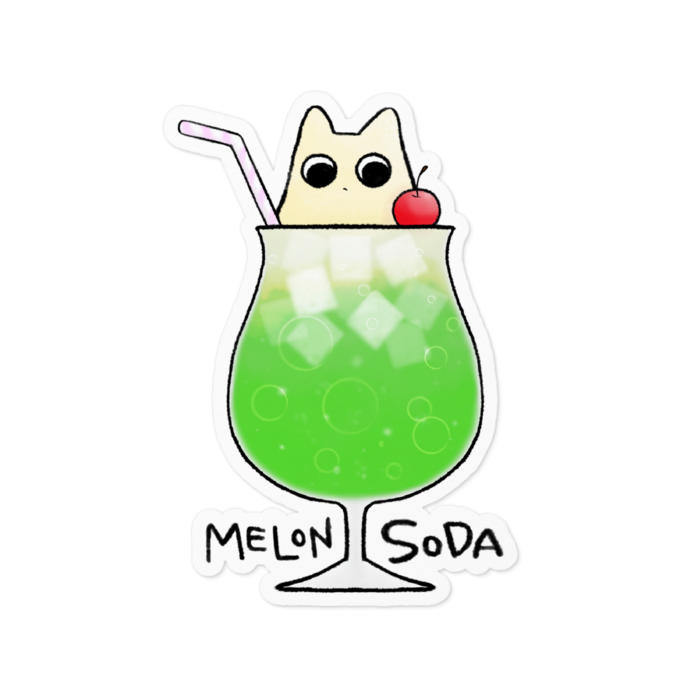 ステッカー - 100 x 100 (mm)