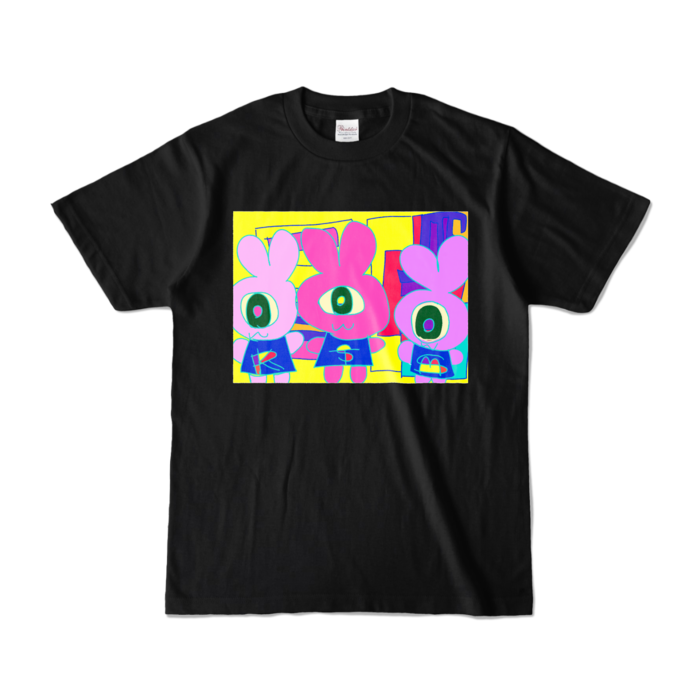 カラーTシャツ - S - ブラック (濃色)