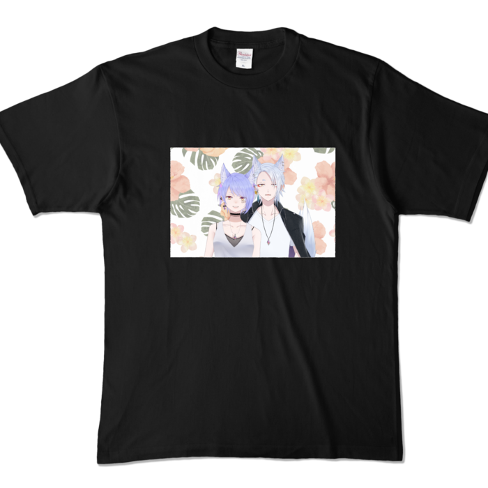 カラーTシャツ - XL - ブラック (濃色)