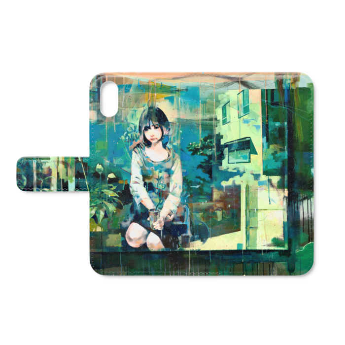 手帳型iPhoneケース - iPhone XS / X - ストラップ穴 なし