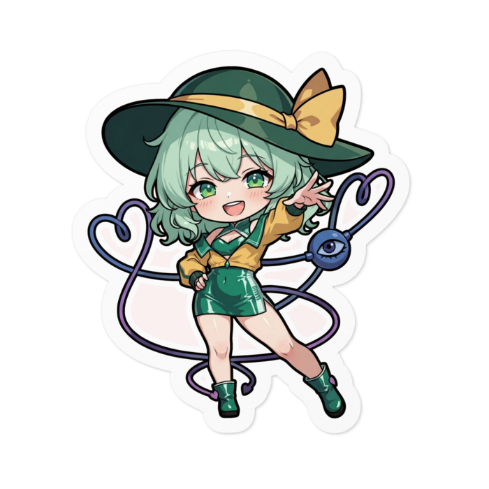 ステッカー - 100 x 100 (mm)(1)