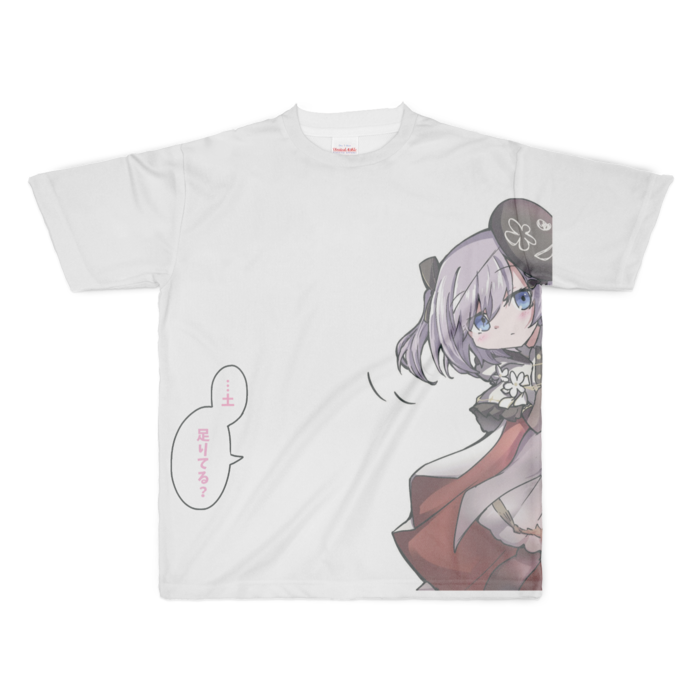 フルグラフィックTシャツ - XL - 両面印刷