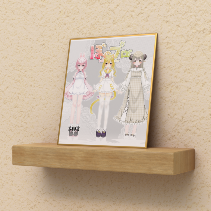 色紙 - ミニ（H135 × W120mm）