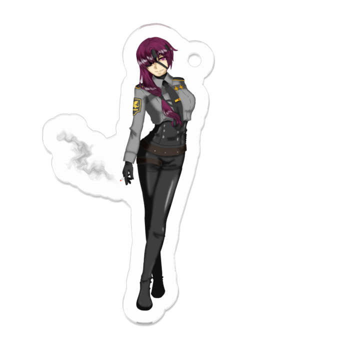 アクリルキーホルダー - 50 x 50 (mm)