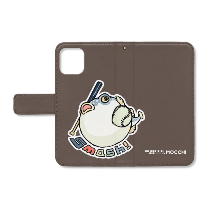 手帳型iPhoneケース - iPhone11Pro - ストラップ穴 あり