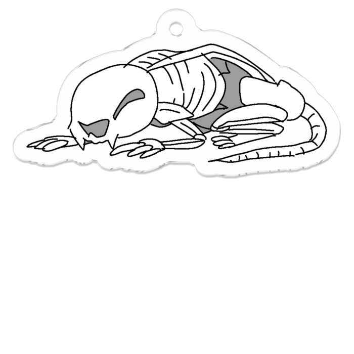 アクリルキーホルダー - 50 x 50 (mm)