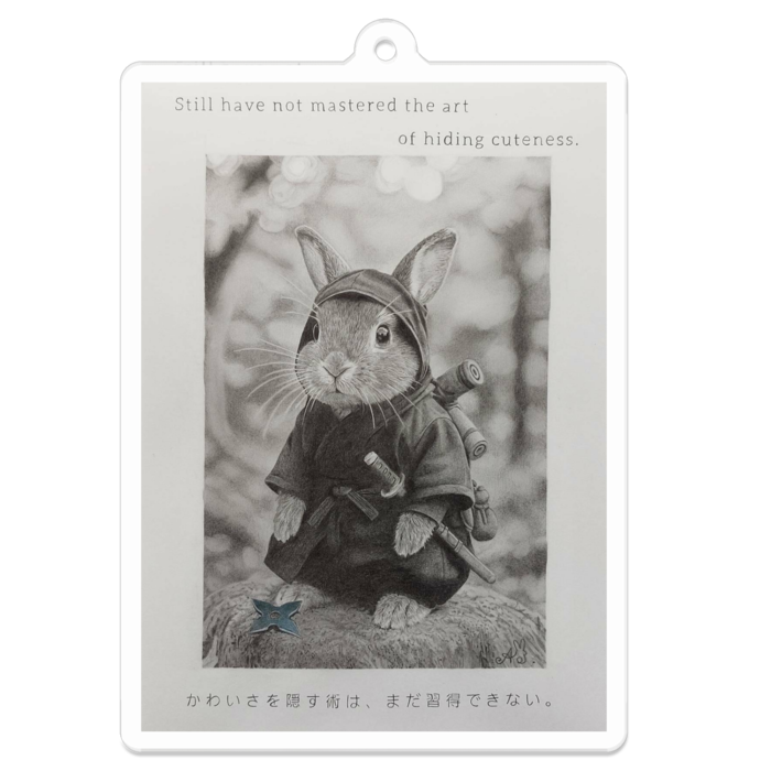 アクリルキーホルダー - 70 x 70 (mm)