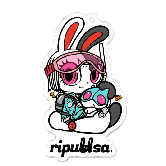 アクリルキーホルダー - 70 x 70 (mm)
