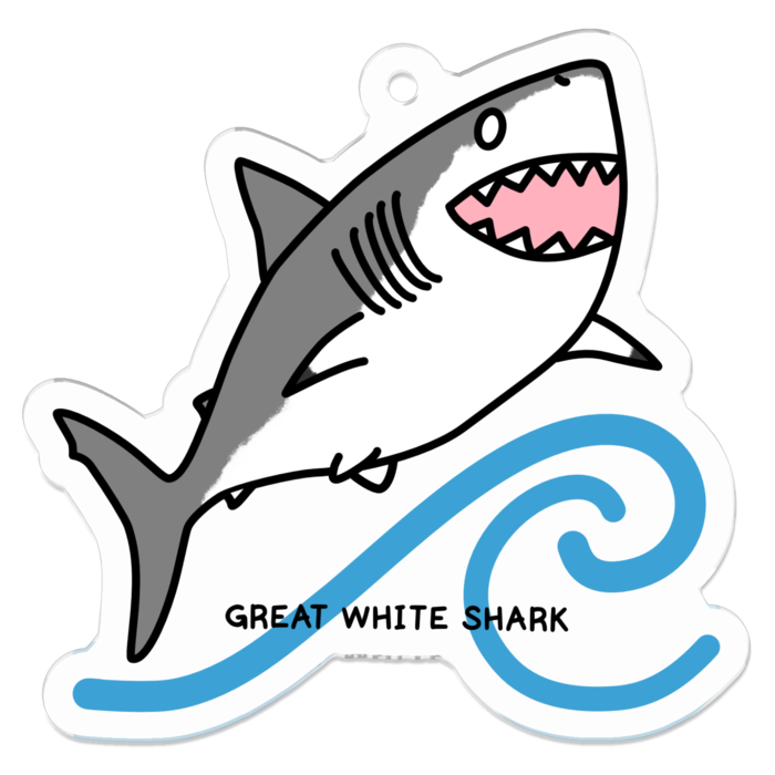 アクリルキーホルダー（コーティング） - 50 x 50 (mm)