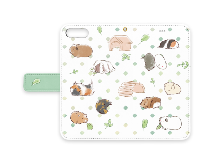 手帳型iPhoneケース - iPhone 8 Plus / 7 Plus - ストラップ穴 あり