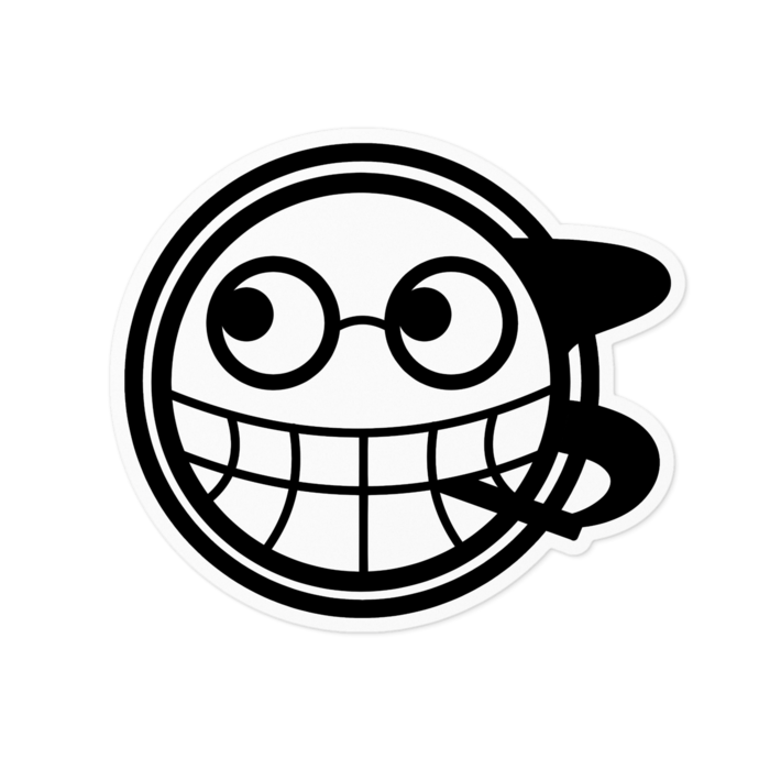 ステッカー(大) - 100 x 100 (mm)