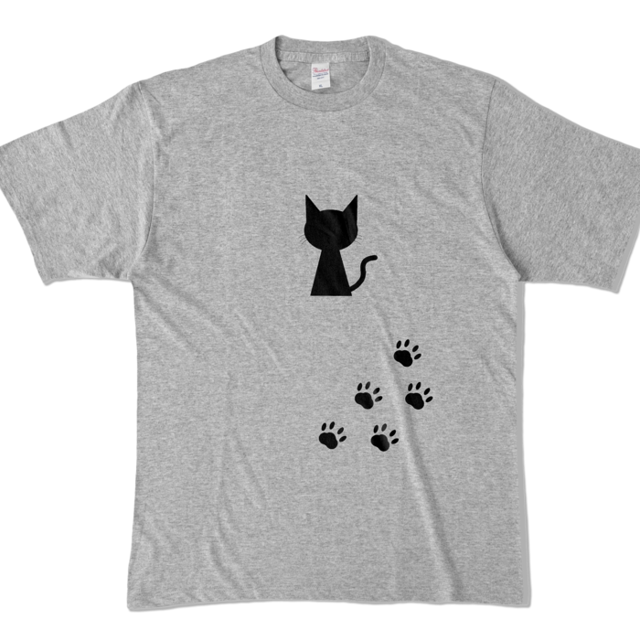 カラーTシャツ - XL - 杢グレー (濃色)