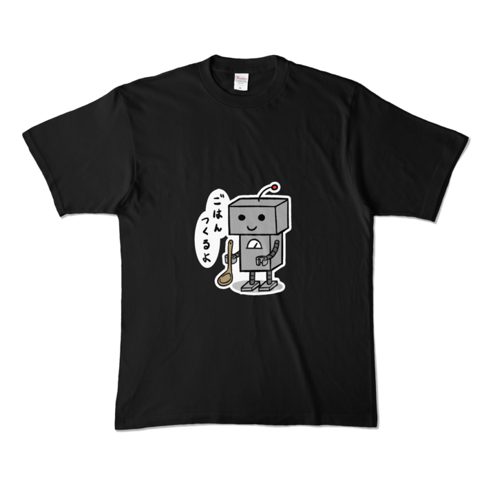 カラーTシャツ - XL - ブラック (濃色)