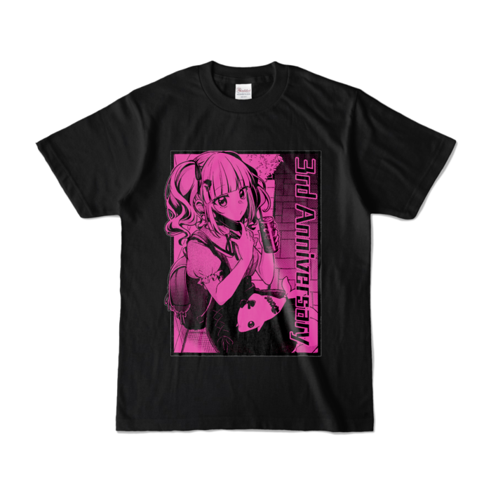カラーTシャツ - S - ブラック (濃色)