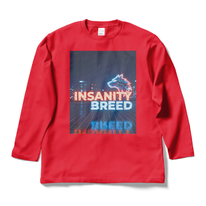 ロングスリーブTシャツ - L - レッド