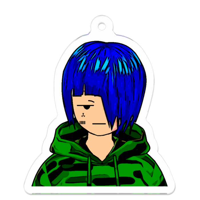 アクリルキーホルダー - 50 x 50 (mm)