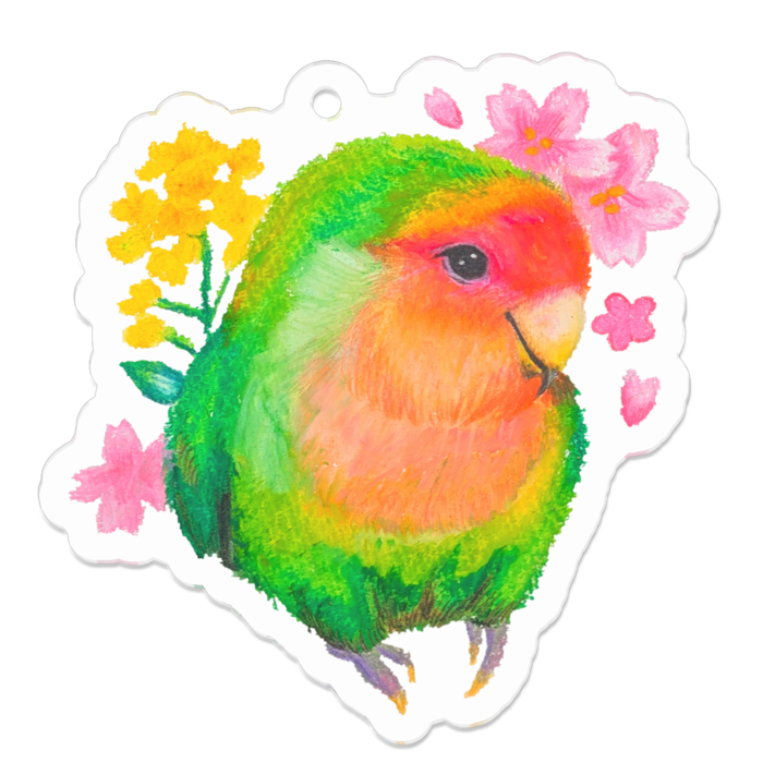 アクリルキーホルダー - 50 x 50 (mm)