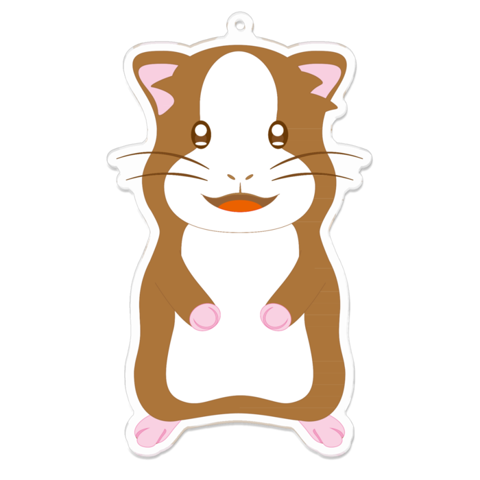アクリルキーホルダー - 100 x 100 (mm)
