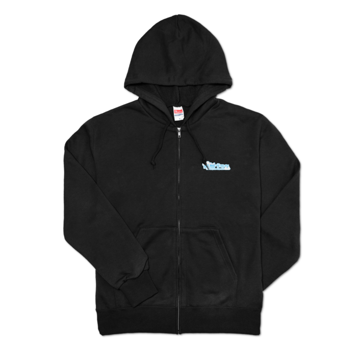 ジップパーカー - M - ブラック(2)