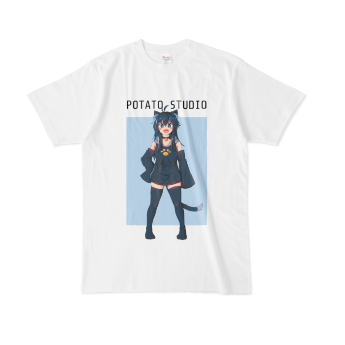 T-shirt - L - White白