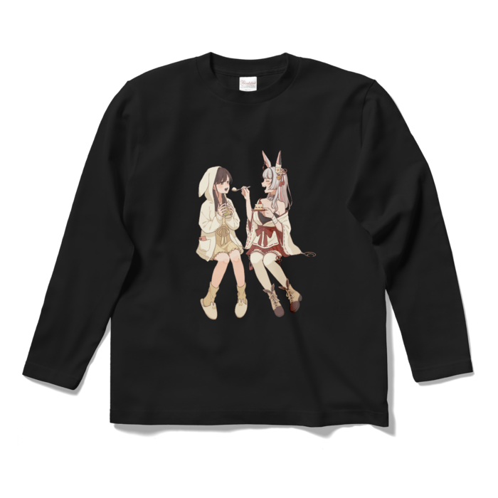 ロングスリーブTシャツ - S - ブラック