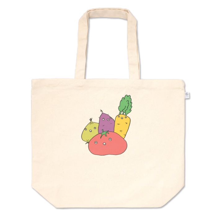 トートバッグ - L - プリント面積中