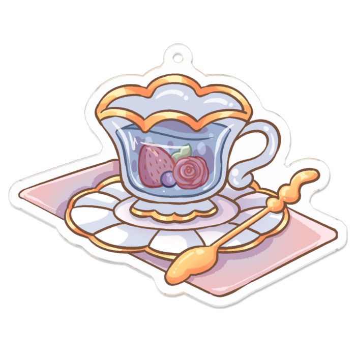 アクリルキーホルダー - 70 x 70 (mm)