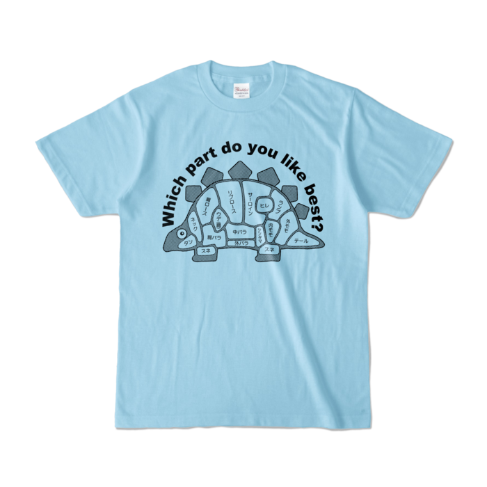 カラーTシャツ - S - ライトブルー (淡色)