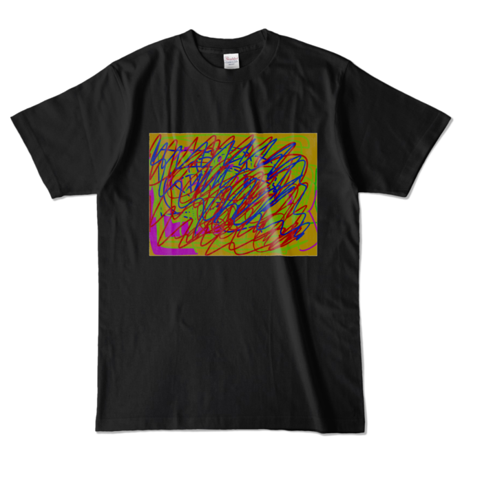 カラーTシャツ - L - ブラック (濃色)