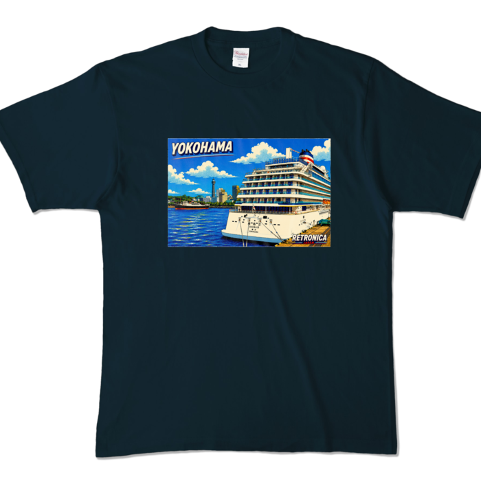 カラーTシャツ - XL - ネイビー (濃色)
