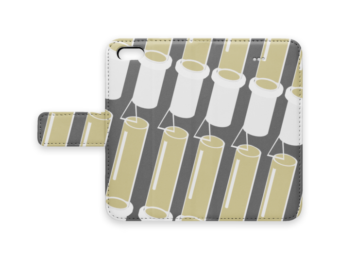 手帳型iPhoneケース - iPhone 5 / 5s / SE - ストラップ穴 なし