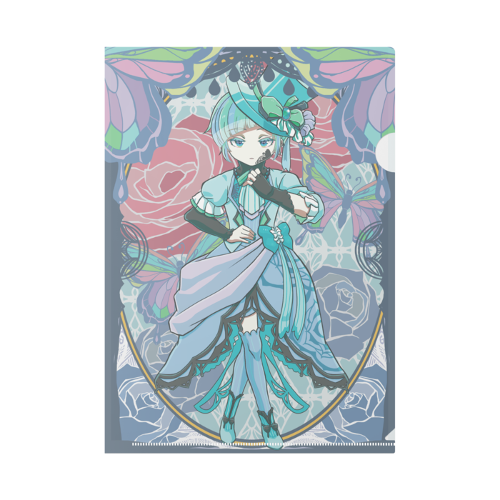 鮮青の少年 クリアファイル - A4(1)