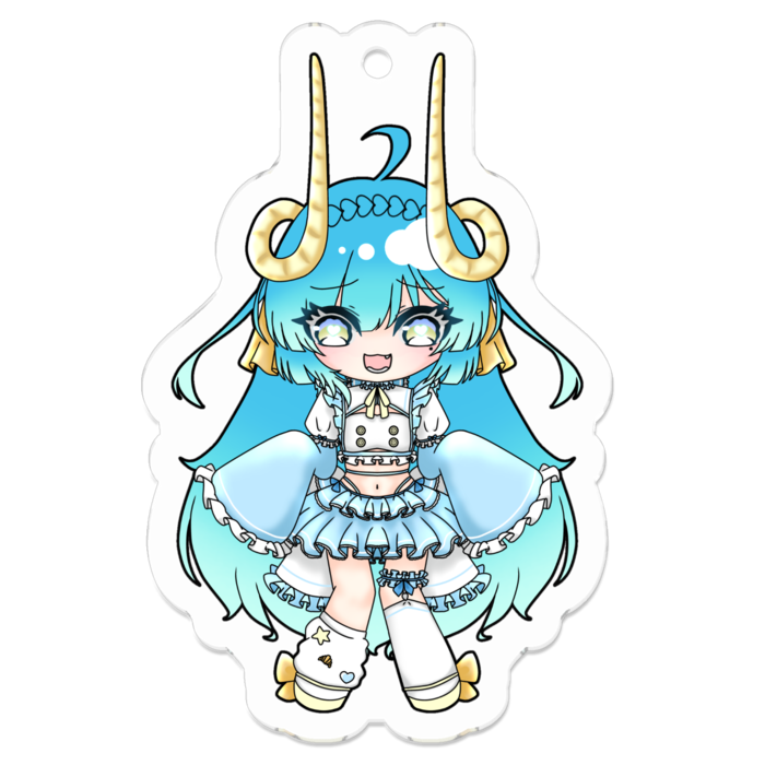 アクリルキーホルダー - 50 x 50 (mm)