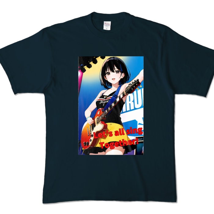 カラーTシャツ - XL - ネイビー (濃色)