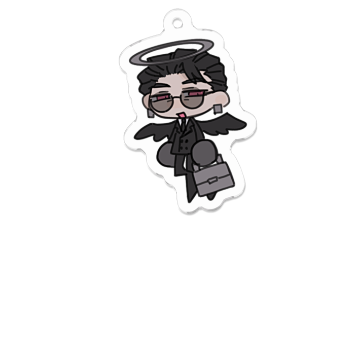 アクリルキーホルダー - 70 x 70 (mm)