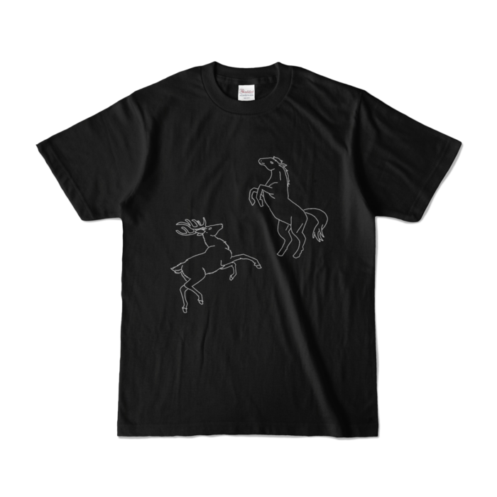 カラーTシャツ - S - ブラック (濃色)