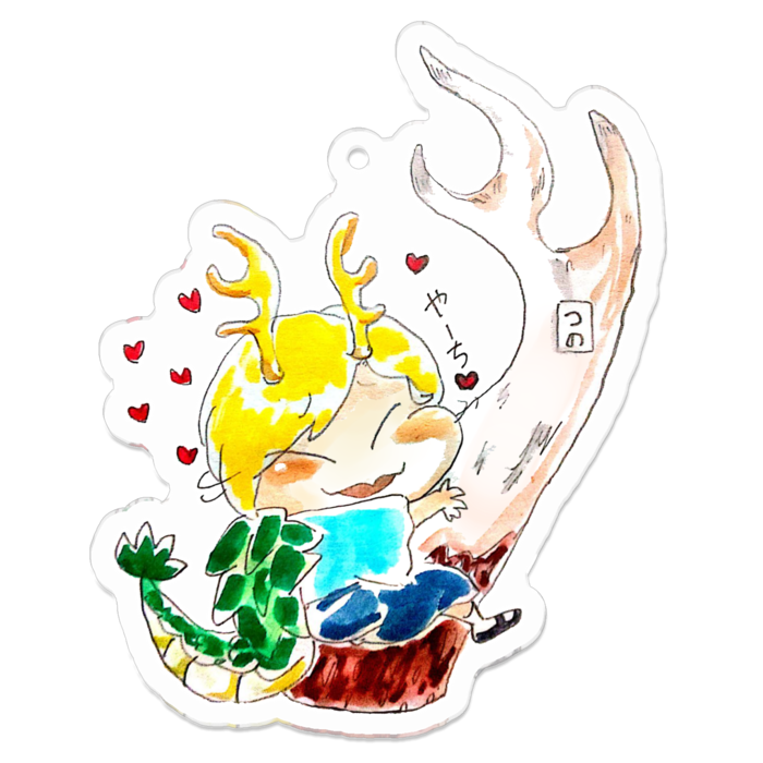 アクリルキーホルダー - 70 x 70 (mm)